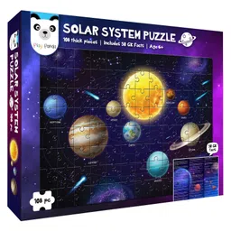 Play Panda Solar System Outer Space Puzzle 108 Pieces - Blue-image-29