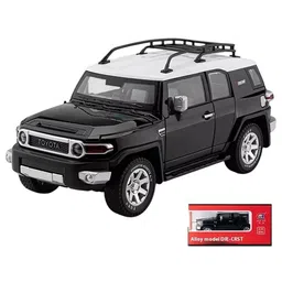 Magicwand 1:24 Scale Die-Cast Tayota FJ Cruiser X-Large Box Packing with 6 Openable Doors,Pull Back Action,Lights,Music Random Color Pack of 1-picture-19
