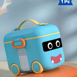 Bubble Trouble Baby Milk Powder Dispenser, Kids Milk Powder Storage Container - 180g Blue-picture-35