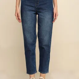 zayla Women Comfort High-Rise Light Fade Stretchable Jeans-picture-23