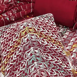 Peachmode Embroidered Unstitched Dress Material image 3