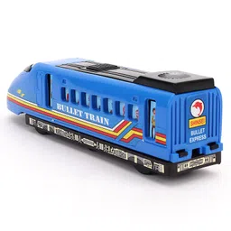 Shinsei Pull Back Bullet Train Toy - Blue image 5