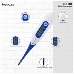 Dr. Odin DMT4333 Digital Thermometer Pack of 3 Blue image 5