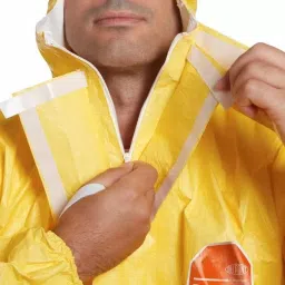 DuPont Yellow Coverall, EN 1073-2, EN 1149-5, EN 14126, EU 2016/425, M, D13494969 image 3
