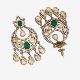 Kushal's Fashion Jewellery Contemporary Drop Earrings image 2