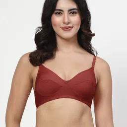 LILY Manoop Women Pack Of 3 Seamed Non Padded Full Coverage Bra image 5