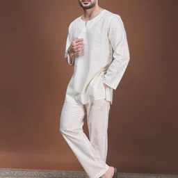 BYOGI Aloe Vera Infused Kurta Pyjama Loungewear Set-picture-37