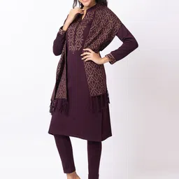 KEIKO Ethnic Motifs Kurta with Trouser & Dupatta image 4