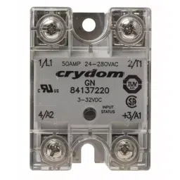SENSATA/CRYDOM Solid State Relay GN Series 50 A RMS Load Panel Mount 280 V AC 32 DC Control, 84137220 image 2