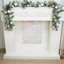 Little Surprise Box LLP Yellow & White Christmas Garland Decor-picture-9