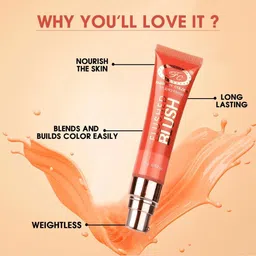 Fashion Colour Studio Finish Flushed Long Lasting Liquid Blush 15 g - Coral 01 image 5