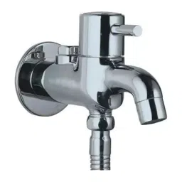 Jaquar Florentine Series Brass Two Way Bib Cock with Wall Flange FLR-CPG-5041N image 1