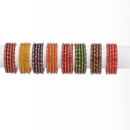 SOMIL Multi Plastic Bangle image 2