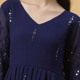 Kedar Fab Ethnic Motifs Print Maxi Dress image 3