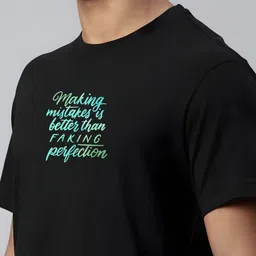 SZN Men Typography Printed Round Neck T-shirt image 3