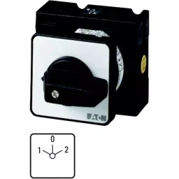 EATON 2P 3 Position 60° Changeover Cam Switch, 690 V (Volts), 32A, Short Lever Actuator, 003075 T3-2-8211/EZ-picture-24