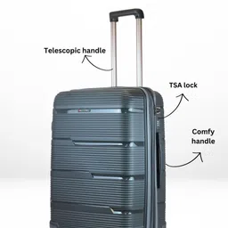 Ligo Bags Hard Sided Large Trolley Bag image 4