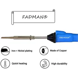 Fadman 17 In 1 Type-2 Soldering Kit with Mobile Opener 25 W Corded Flat Copper, Iron & Nickle Tip image 3