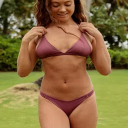 RECENT FASHION Halter Neck Swim bikini Set image 2