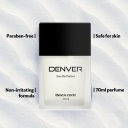 Denver Men Black Code Eau de Parfum 70ml image 4