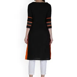 Neelokurti Women Solid Daily Cotton Straight Kurta image 5