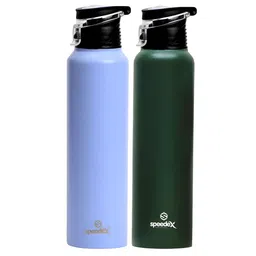 Speedex Blue & Green 2 Pieces Stainless Steel Water Bottle - 1000 ml Each-image-83