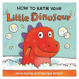 penguin random house How to Bath Your Little Dinosaur Board Book By Jane Clarke - English-picture-19