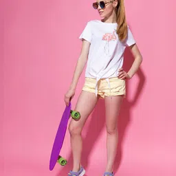 Hopits Mesh Detailed & Stars Designed With Detachable Bracelet Shoes - Purple image 5