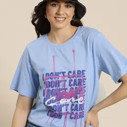 HERE&NOW Printed Pure Cotton T-shirt-picture-14