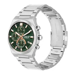 CARLOS PHILIP Men Dial & Stainless Steel Straps Analogue Chronograph Watch Orbit-3864-2 image 5