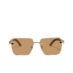 ZAADRAN Unisex Brown Lens Wayfarer Sunglasses With UV Protected Lens Iceland image 3