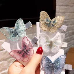 Radhya Accessories Women Set of 5 Embellished Claw Clip image 5