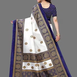 HERE&NOW Paisley Printed Saree image 5