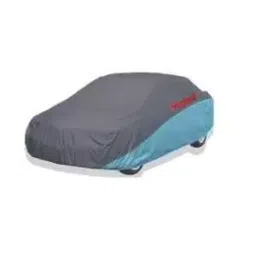 Elegant Grey & Blue Water Resistant Car Body Cover for Mercedes C 220 image 3