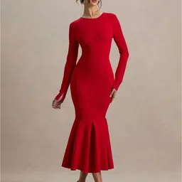 WANQUILA Bodycon Midi Dress-picture-28