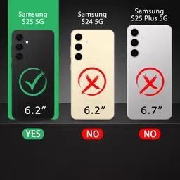 Luxury Kase Solid Printed Samsung Galaxy S25 5G Back Case Mobile Accessories image 5