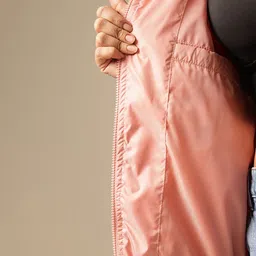 Sztori Plus Size Colourblocked Bomber Jacket image 4