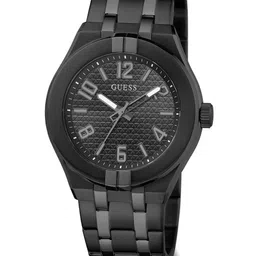 GUESS Men Printed Dial & Stainless Steel Straps Analogue Watch GW0661G3 image 2