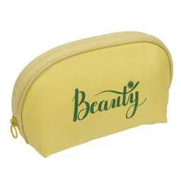 QIPS Round Beauty Cosmetic Pouch - Yellow-picture-27