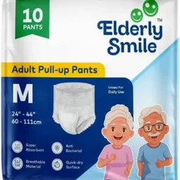 Elderly Smile Super Absorbent Premium Pull Up Pants - M -10Pcs-image-4