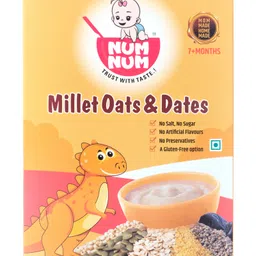 Daily Numnum Organic Millet Ragi Wheat Combo Pack of 4 - 50 g Each image 4