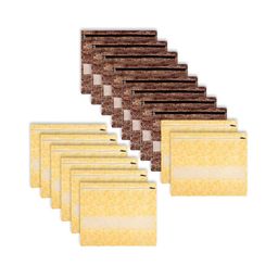 Aura Brown Set of 6 Regular Drawer Organiser Organisers-picture-37