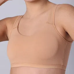 Sillysally Pack Of 2 Full Coverage All Day Comfort Cotton Workout Bra image 3