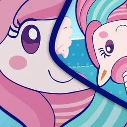 HOME PLUS STUDIOS Blue Cartoon Characters Mild Winter 150 GSM Breathable Single Bed Dohar image 5