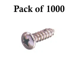 Ebco Insert Screw Opaline Finish and 5 mm Diameter, IS-5 (Pack of 1000) image 2