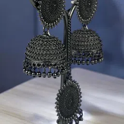 shreeji jewels Jhumkas Earrings image 3