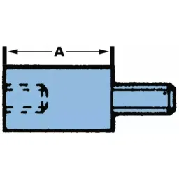 ESSENTRA COMPONENTS PCB Spacer Nylon, TNSPG-M3-8-32-I/S image 2