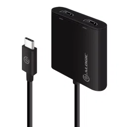 ALOGIC Dual HDMI Adapter Black 100 W USB-C to Dual HDMI, UC2HD-ADP-picture-13