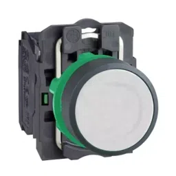 Sibass Electric Flush Spring Return Push Button Diameter 22.5 mm PVC Body Without Contact Element with CE Mark, White, SE-LAY5-EA11 (Pack of 300)-picture-22