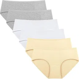 Diving Deep Pack of 6 Cotton Hipster Briefs-image-45